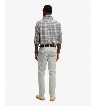 Superdry Utility-Hose Chino grau