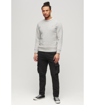 Superdry Cargo broek Core zwart