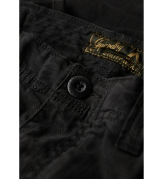 Superdry Cargo broek Core zwart