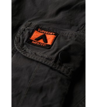 Superdry Pantalon cargo ajust For black