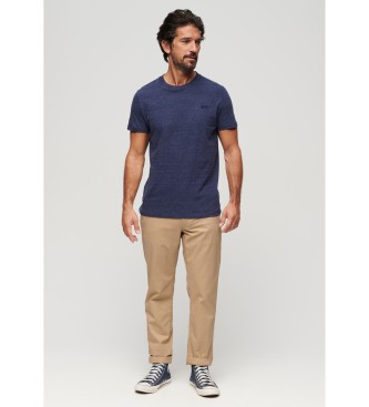 Superdry Bruine slim fit chino broek