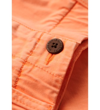 Superdry Oranžne kratke hlače chino
