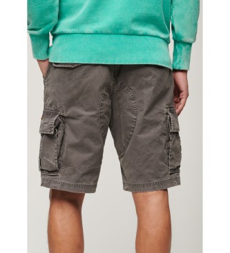 Superdry Pantaln corto cargo Heavy gris