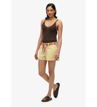 Superdry Chino Classic Shorts gelb