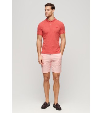 Superdry Chino stretch shorts pink