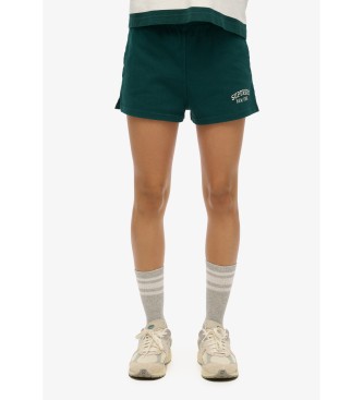 Superdry Cales grficos Athletic Essentials Verde 