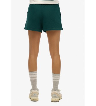 Superdry Cales grficos Athletic Essentials Verde 