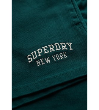 Superdry Cales grficos Athletic Essentials Verde 