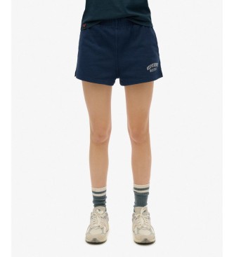 Superdry Graphic shorts Athletic Essential marinbl�