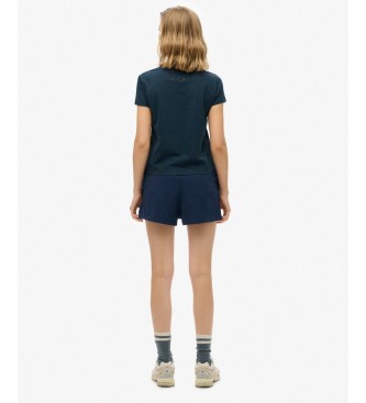 Superdry Graphic shorts Athletic Essential marinbl�