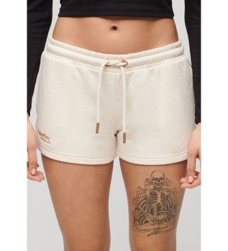 Superdry Kratke hlače z logotipom Essential beige