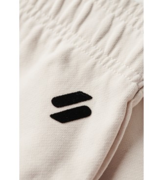 Superdry Sportklder Racer Shorts Off-White