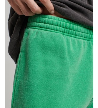 Superdry Pantaloncini Logo Mark Logo Verde Vintage