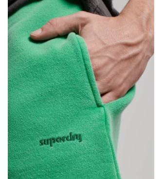 Superdry Logo shorts Vintage Logo Mark green