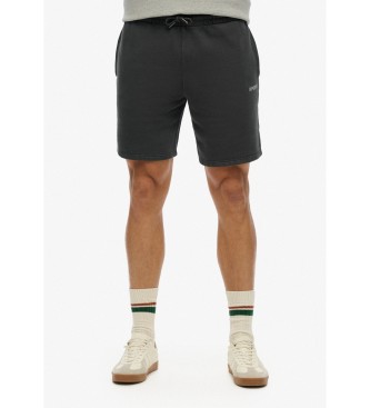 Superdry Zwarte micrologo shorts