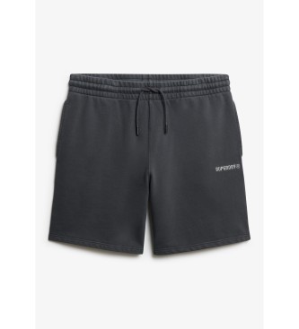 Superdry Zwarte micrologo shorts