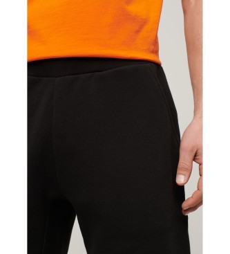 Superdry Športne hlače z logotipom Tech Black