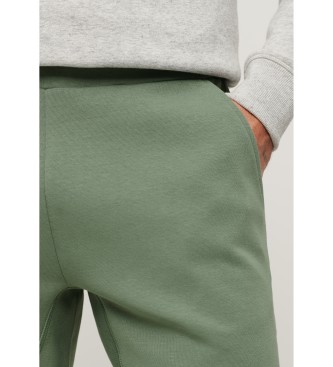 Superdry Kratke hlače z logotipom Sport Tech zelene barve