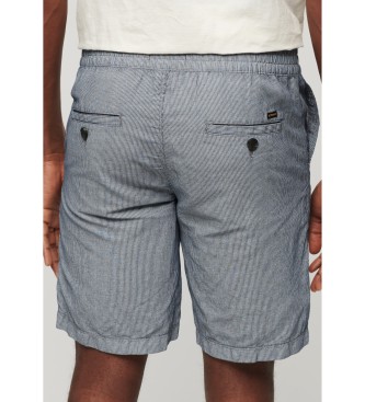 Superdry Navy linen shorts