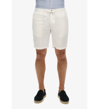 Superdry Merchant Store Leinenshorts wei