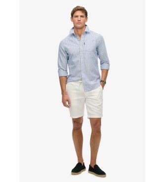 Superdry Merchant Store Leinenshorts wei
