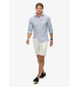 Superdry Merchant Store Leinenshorts wei