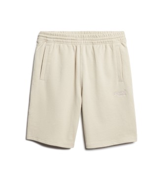 Superdry Shorts in maglia beige