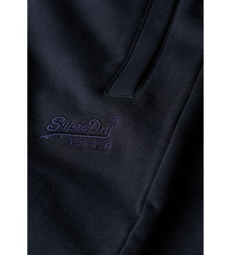 Superdry Essential logostickade shorts svart