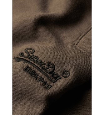 Superdry Essential Logo Knitted Shorts Braun