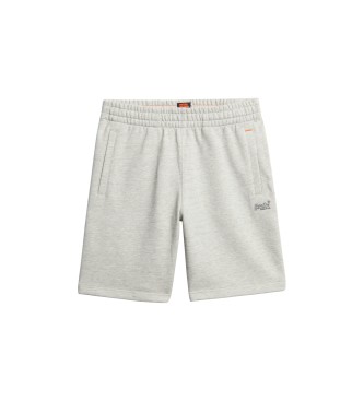 Superdry Gestrickte Shorts mit Logo Essential grau