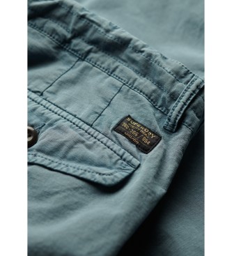 Superdry Pantaloncini azzurri stile paracadute