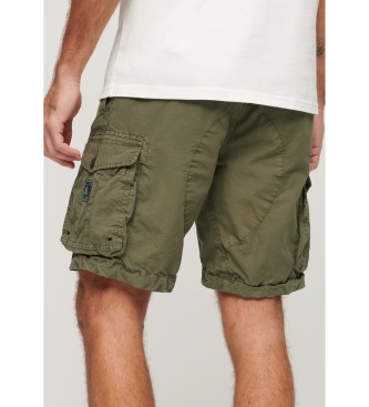 Superdry Leichte Fallschirmshorts grn