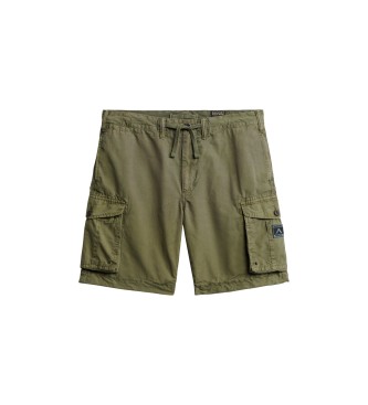 Superdry Leichte Fallschirmshorts grn