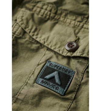 Superdry Leichte Fallschirmshorts grn
