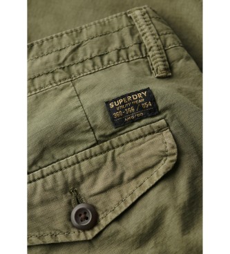 Superdry Leichte Fallschirmshorts grn