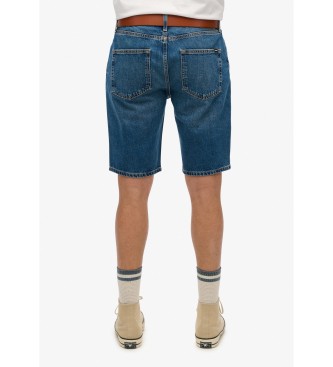 Superdry Gerade Shorts mit blauem Vintage Logo