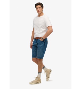 Superdry Gerade Shorts mit blauem Vintage Logo