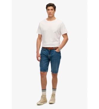 Superdry Gerade Shorts mit blauem Vintage Logo
