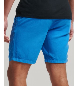 Superdry Vintage modre kratke hlače s prelivanjem