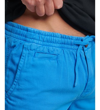 Superdry Pantalones cortos sobreteidos Vintage azul