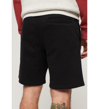 Superdry Shorts Sportswear schwarz