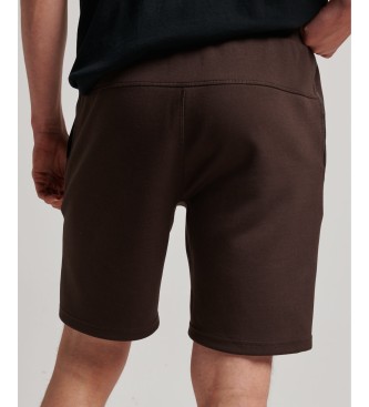 Superdry Technische shorts bruin