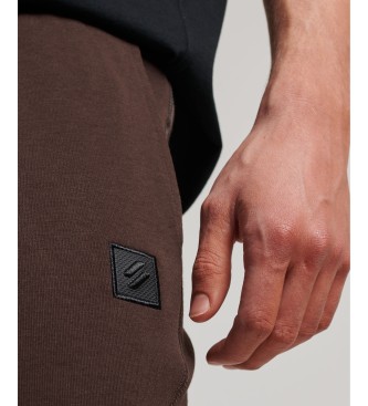Superdry Rjave tehnične kratke hlače