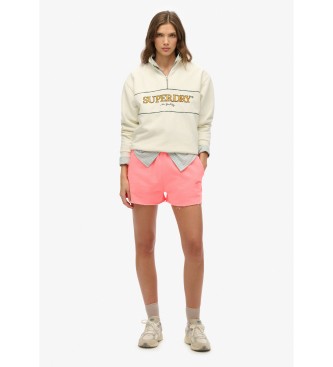 Superdry Bistvene koralno obarvane kratke hlače