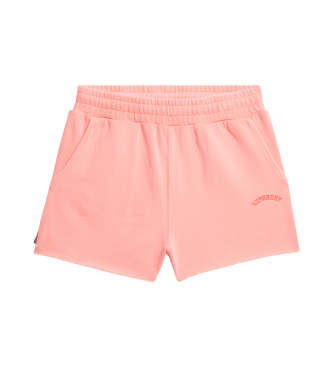 Superdry Bistvene koralno obarvane kratke hlače