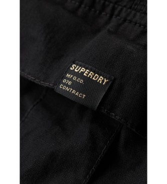 Superdry Cargo kratke hlače črne barve