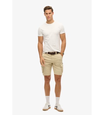 Superdry Core beige shorts