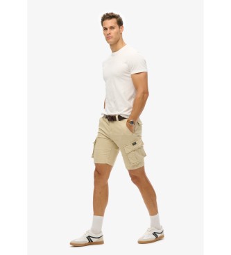 Superdry Core beige shorts