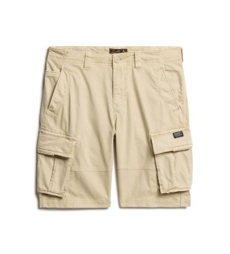 Superdry Core beige shorts