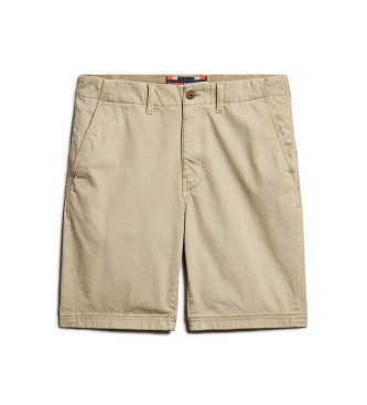 Superdry Vintage International Shorts beige